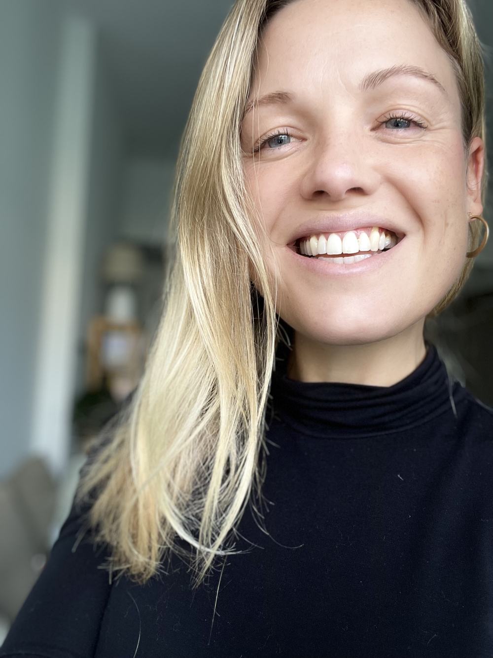 Jo Proctor, smiling